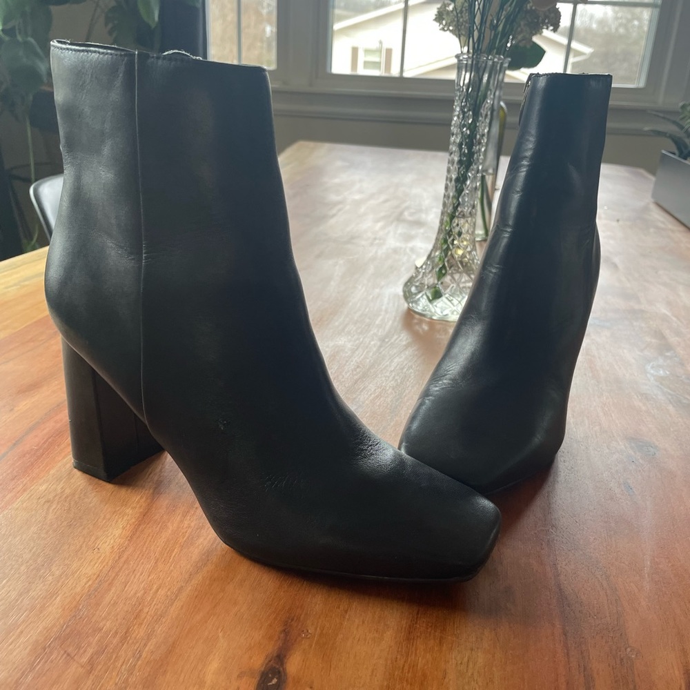 Marc Fisher Nebula Square Toe Bootie